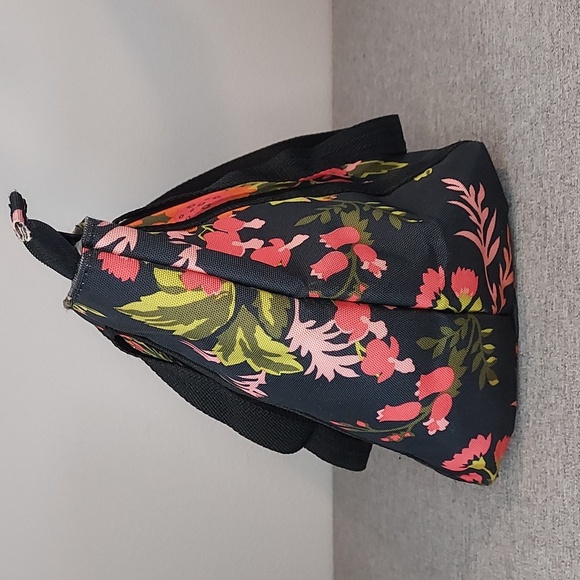 Isaac Mizrahi Floral Patterned Insulated Lunch Tote Cooler Bag - Picture 4 of 14